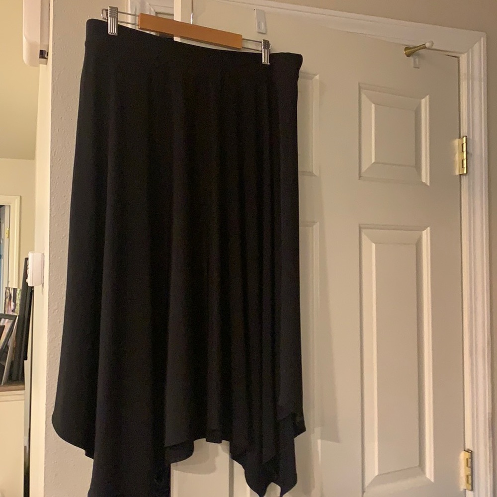Lane Bryant polyester / spandex skirt
